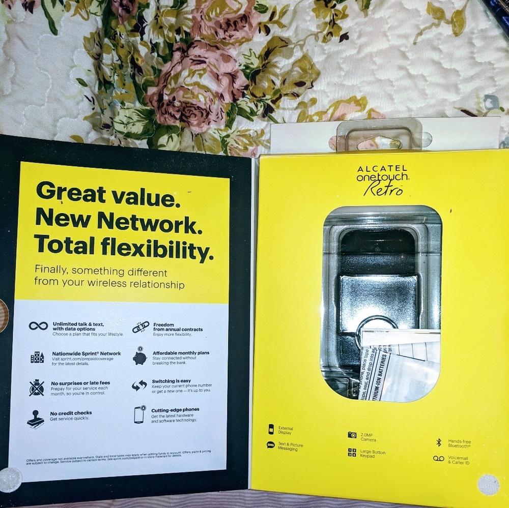 Open box never used prepay phone